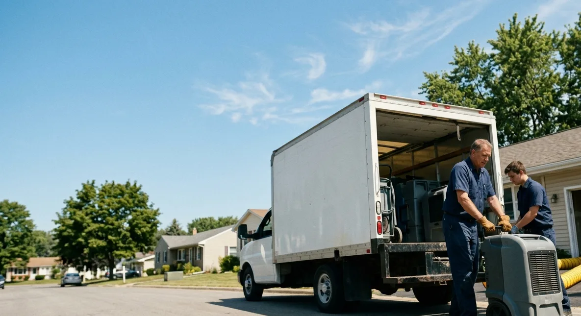 Water Damage Cleanup in Arcadia, OH near me